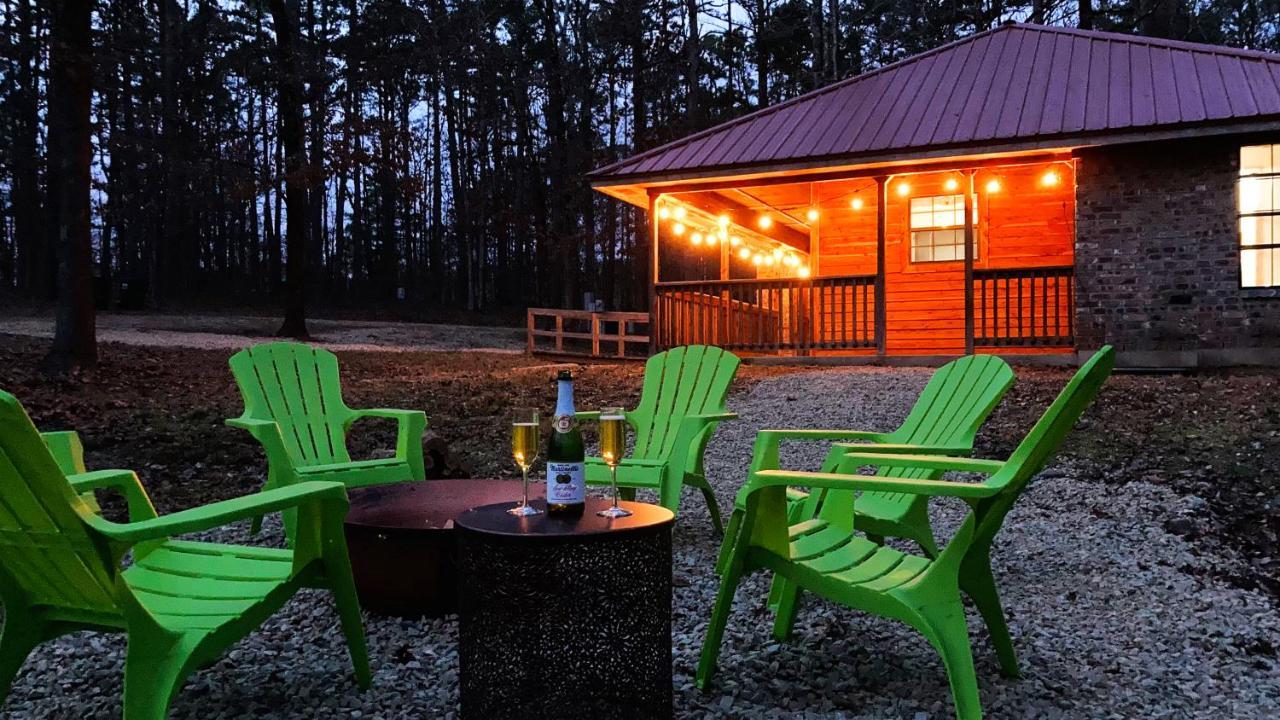 3Bd Cabin Family Fun Arcade Games Fire Pit 5 Min From Lake Fishing Hunting Broken Bow Exterior photo