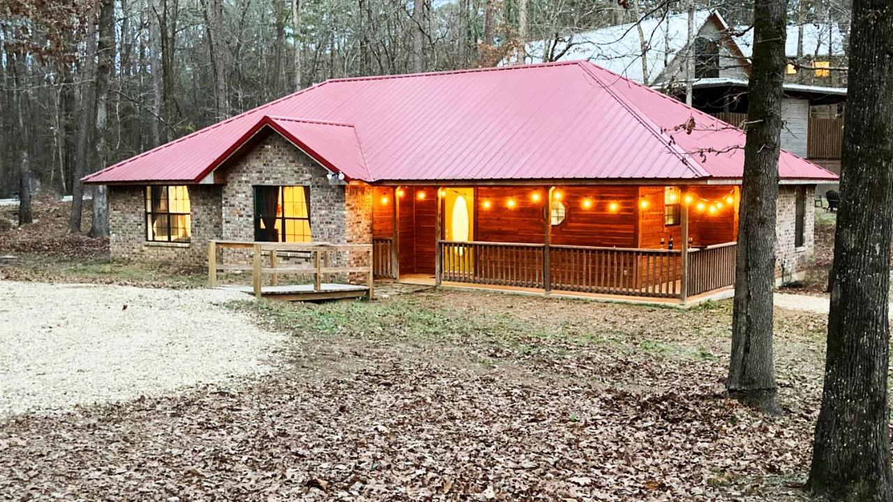 3Bd Cabin Family Fun Arcade Games Fire Pit 5 Min From Lake Fishing Hunting Broken Bow Exterior photo